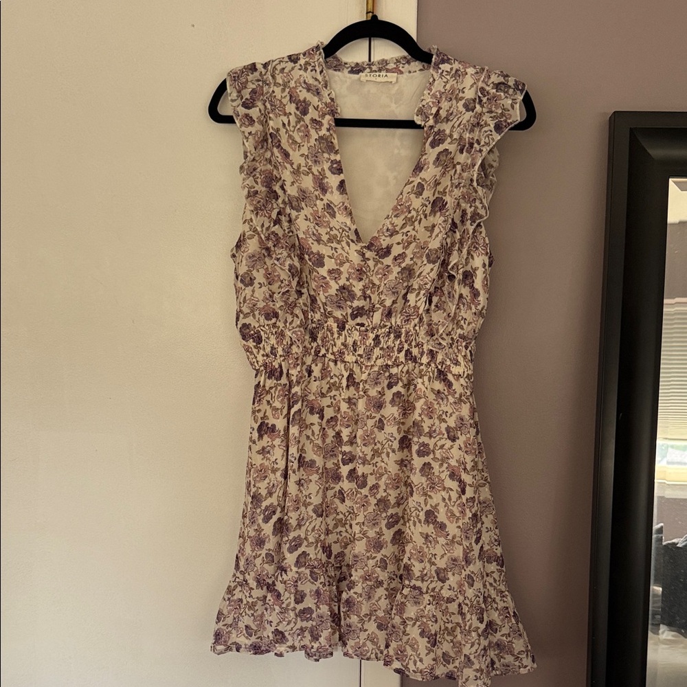Storia Purple Floral Top